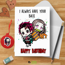 Anime Birthday Card Funny Birthday Card Anime Greeting - Etsy